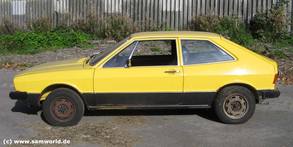 VW Scirocco I TS, Bj. 1974, Sonnengelb, 50 PS – Bild 2