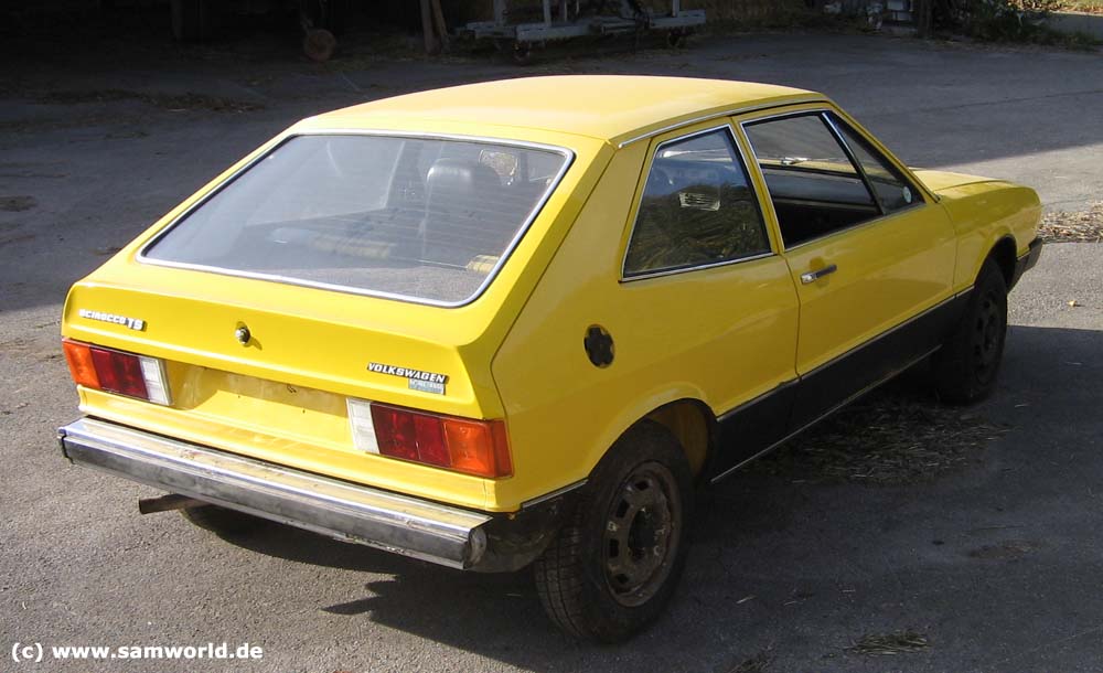 VW Scirocco I TS, Bj. 1974, Sonnengelb, 50 PS – Bild 5