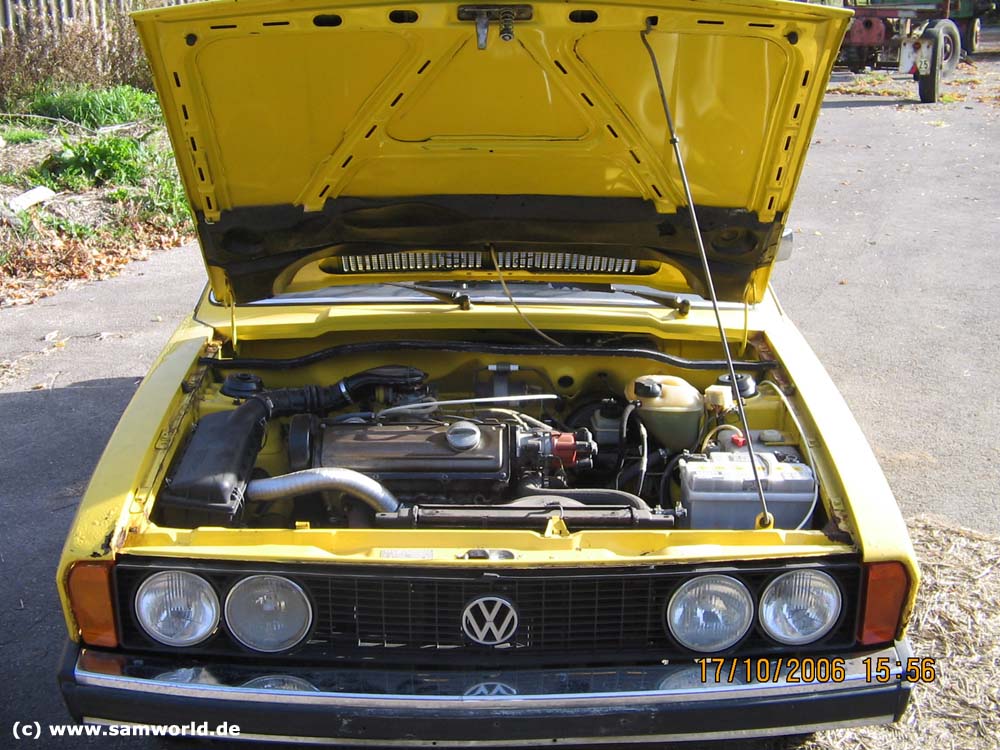 VW Scirocco I TS, Bj. 1974, Sonnengelb, 50 PS – Bild 12