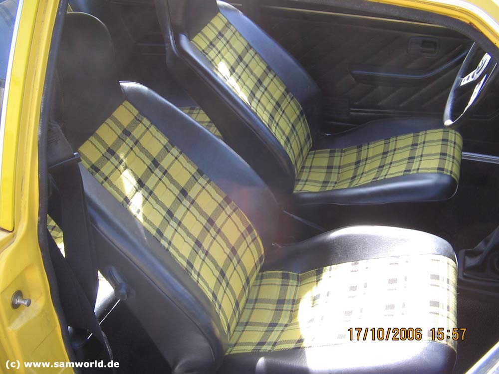VW Scirocco I TS, Bj. 1974, Sonnengelb, 50 PS – Bild 15