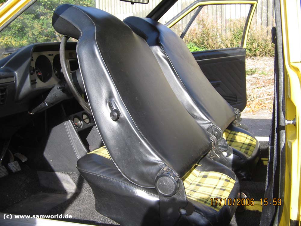VW Scirocco I TS, Bj. 1974, Sonnengelb, 50 PS – Bild 20